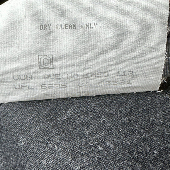 Vintage Woolrich Aztec Black Denim Jacket Size Small Navajo Tribal - Picture 5 of 12